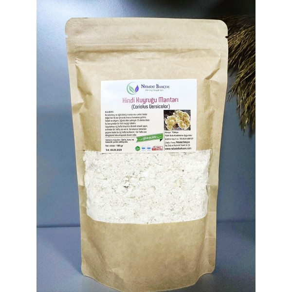 Hindi Kuyruğu Mantarı 100 gr (öğütülmüş)