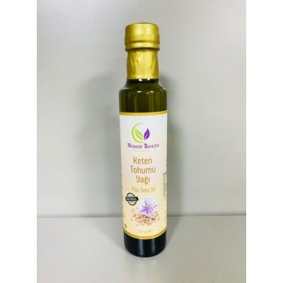 Keten Tohumu Yağı 250 ml | Sağlıklı Yaşam ve Cilt Bakımı İçin İdeal