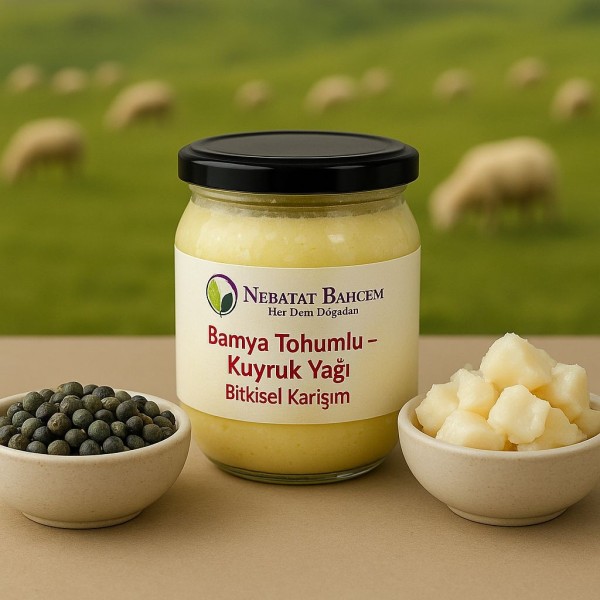 Bamya Tohumu-Kuyruk Yağlı Karışım 200 ml