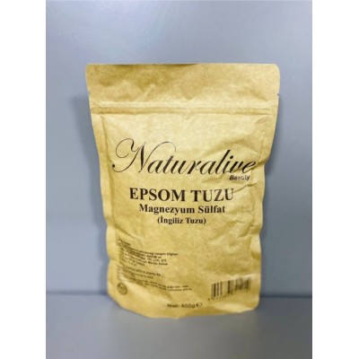 Epsom Tuzu İngiliz Tuzu 500 gr | Doğal Mineral