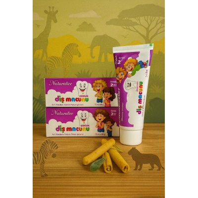 Çocuklar İçin Güvenli Doğal Diş Macunu