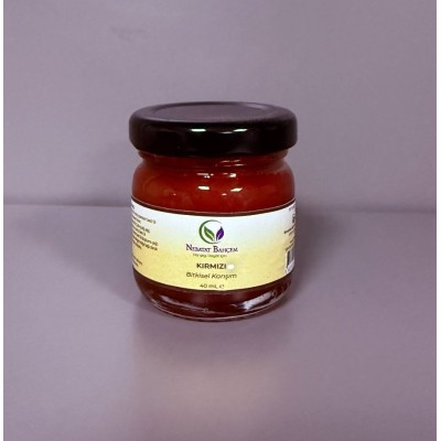 Cilt için kırmızı bitkisel karışım 40 ml