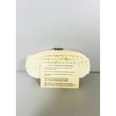 At Kılı Vücut Fırçası | Doğal Cilt Temizliği ve Selülit Azaltma