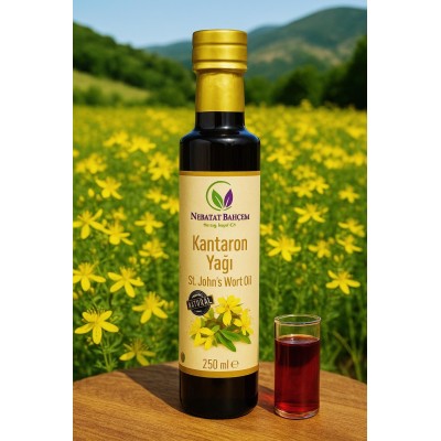 Yara ve Yanıklar İçin Kantaron Yağı 250 Ml