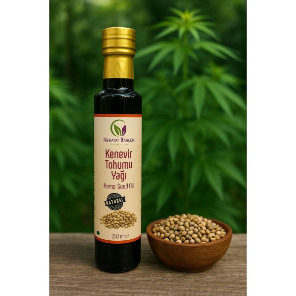 Kenevir Tohumu Yağı 250 ml