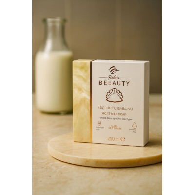 keçi sütü ile yapılan bir doğal sabundur.