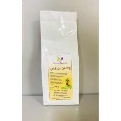 Siyah Üzüm Çekirdeği Tozu 200 gr | Güçlü Antioksidan