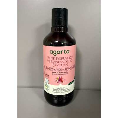 Agarta doğal şampuan renk koruyucu ve canlandırıcı