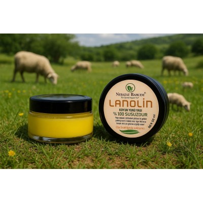 Lanolin %100 Susuz 50 Ml | Doğal Nemlendirici ve Yumuşatıcı