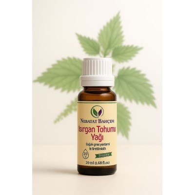Saç ve Cilt Sağlığı İçin Isırgan Tohumu Yağı 20 Ml
