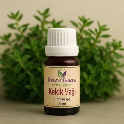 Soğuk Algınlığı ve Cilt Sağlığı İçin Kekik Yağı 20 Ml