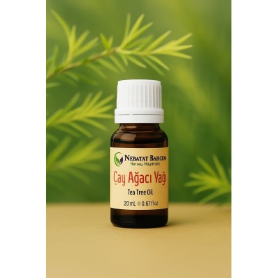 Sivilce ve Cilt Enfeksiyonları İçin Çay Ağacı Yağı 20 Ml
