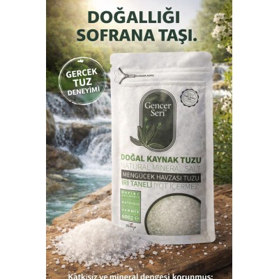 Gencer Seri Doğal Kaynak Tuzu 600 g