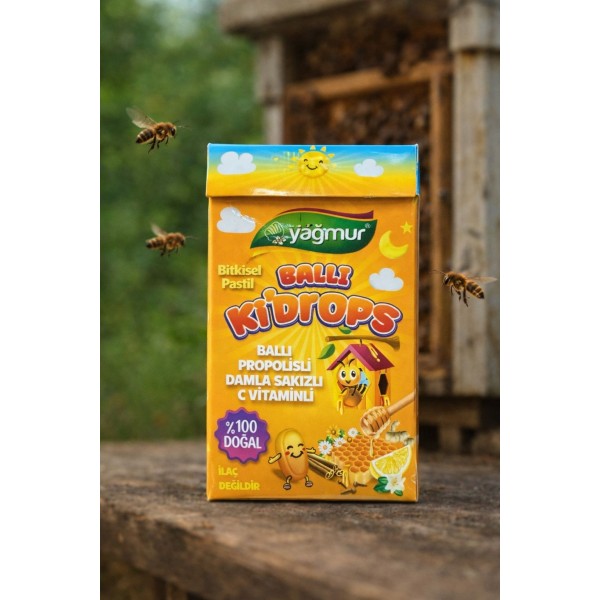 Çocuklar İçin Ballı Drops