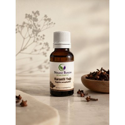 Diş Ağrısı ve Solunum Yolu İçin Karanfil Yağı 20 Ml